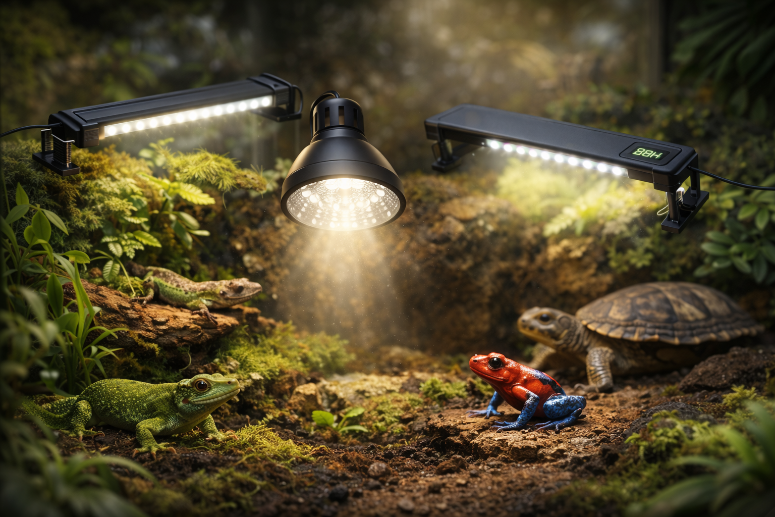 LED osvetlenie do terária