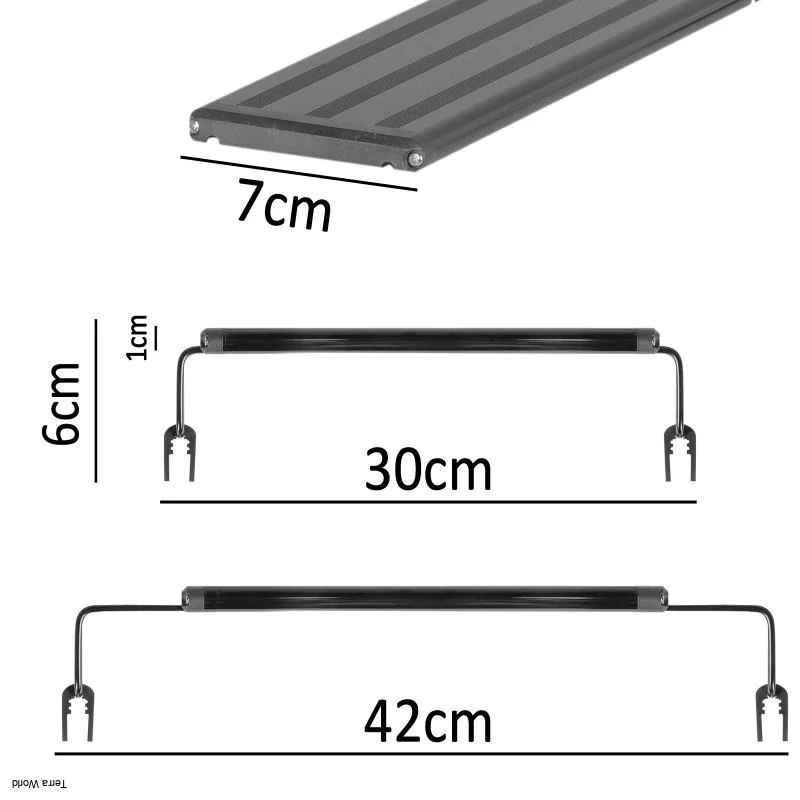 Terrario ReptoRay 10W - LED lampa pre terárium s priemerom 45 cm