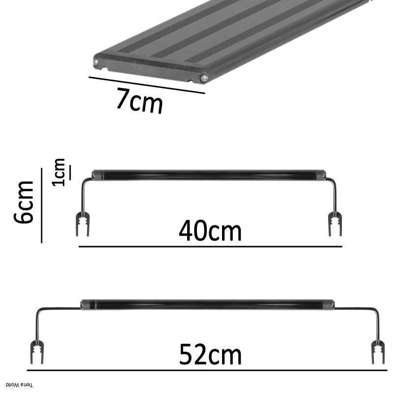 Terrario ReptoRay 12W - LED lampa pre terárium s priemerom 50 cm