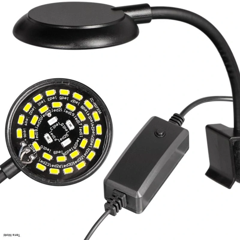 Kruger Meier Velluto S-Line čierna - LED lampa do akvária 10l - 40l