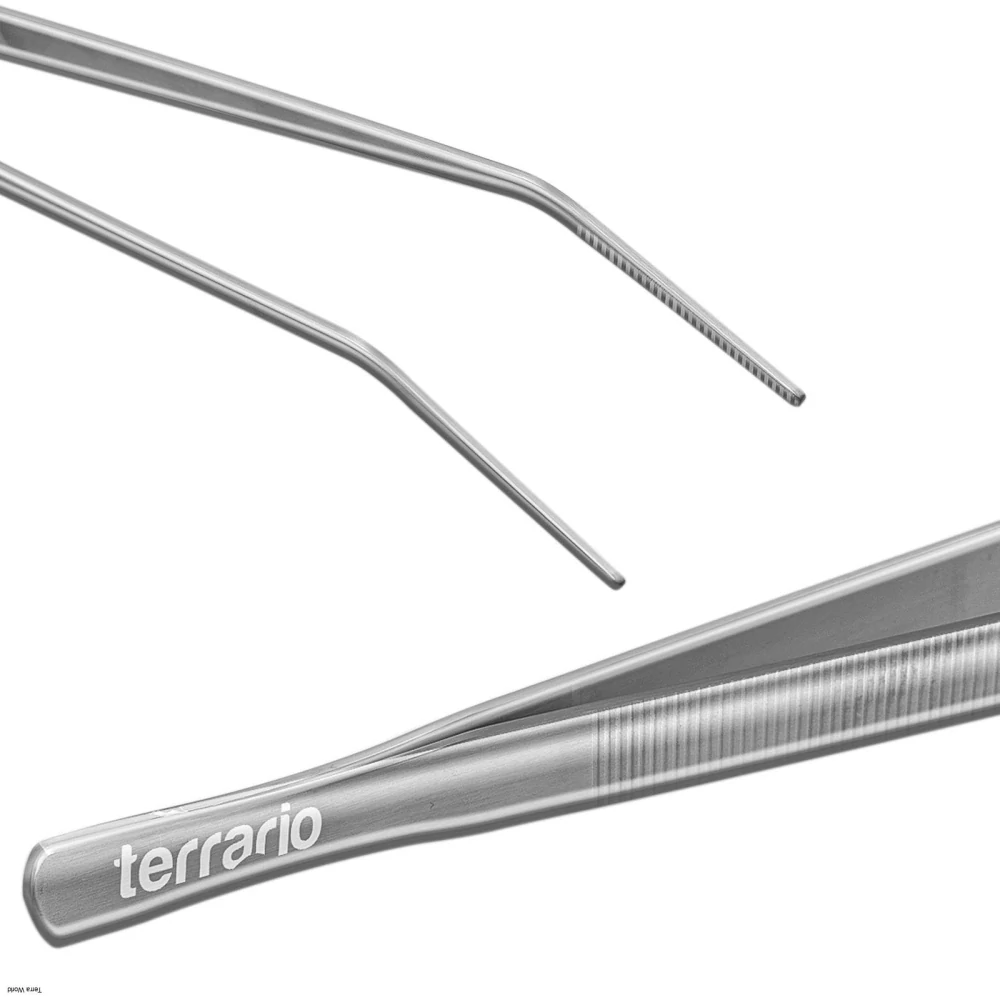 Terrario ViperTweez Bent XL - pinzeta zakrivená 38cm