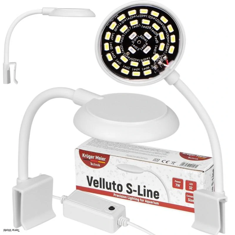 Kruger Meier Velluto S-Line - LED lampa do akvária 10l - 40l