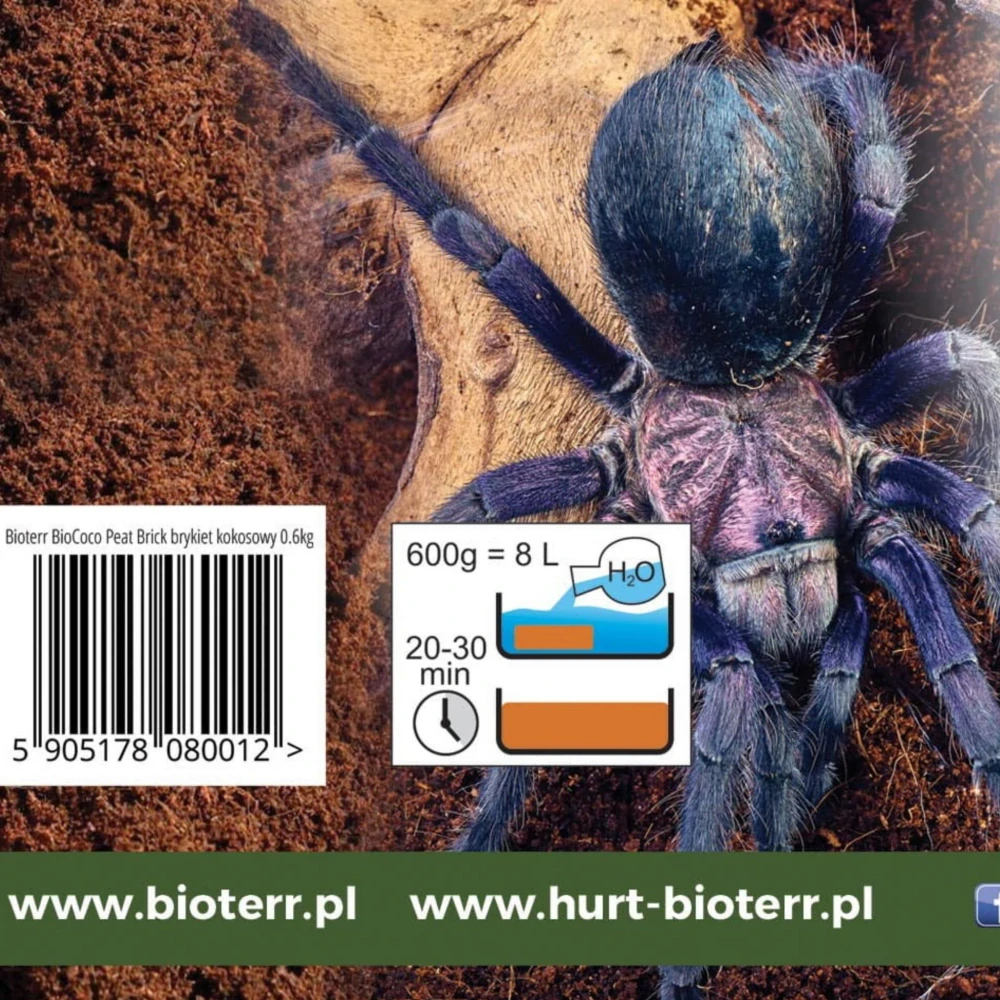 BioCoco Rašelinová tehla Kokosová briketa 600g