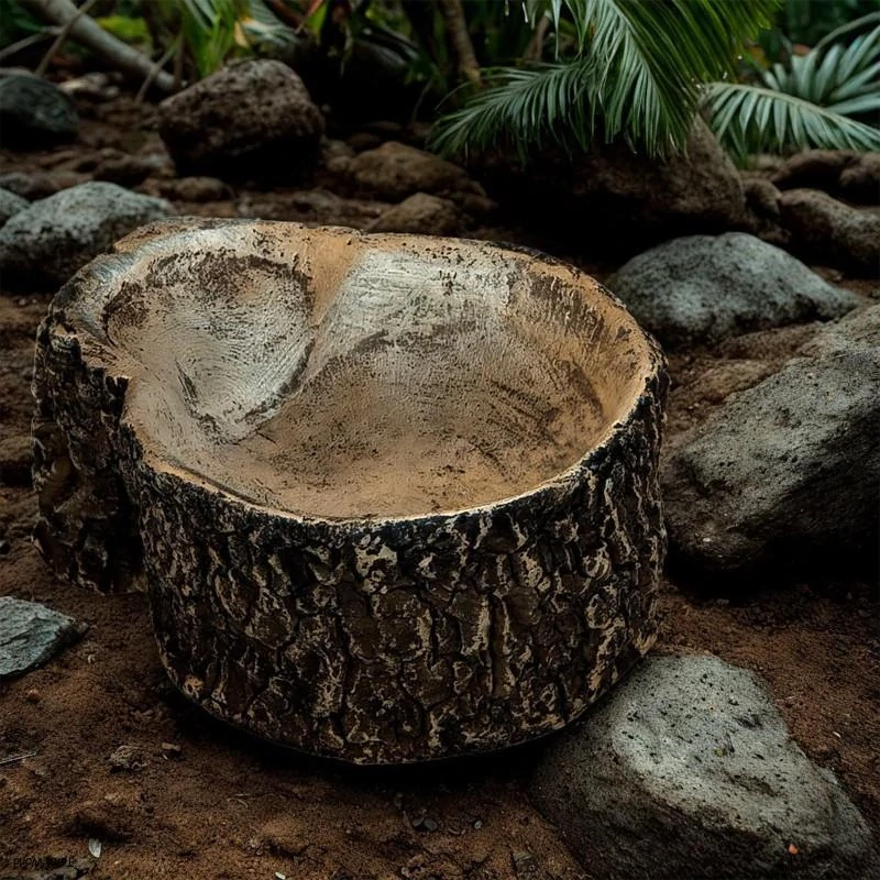 Terrario Bark Bowl – Miska do terária 10x7,5x4 cm