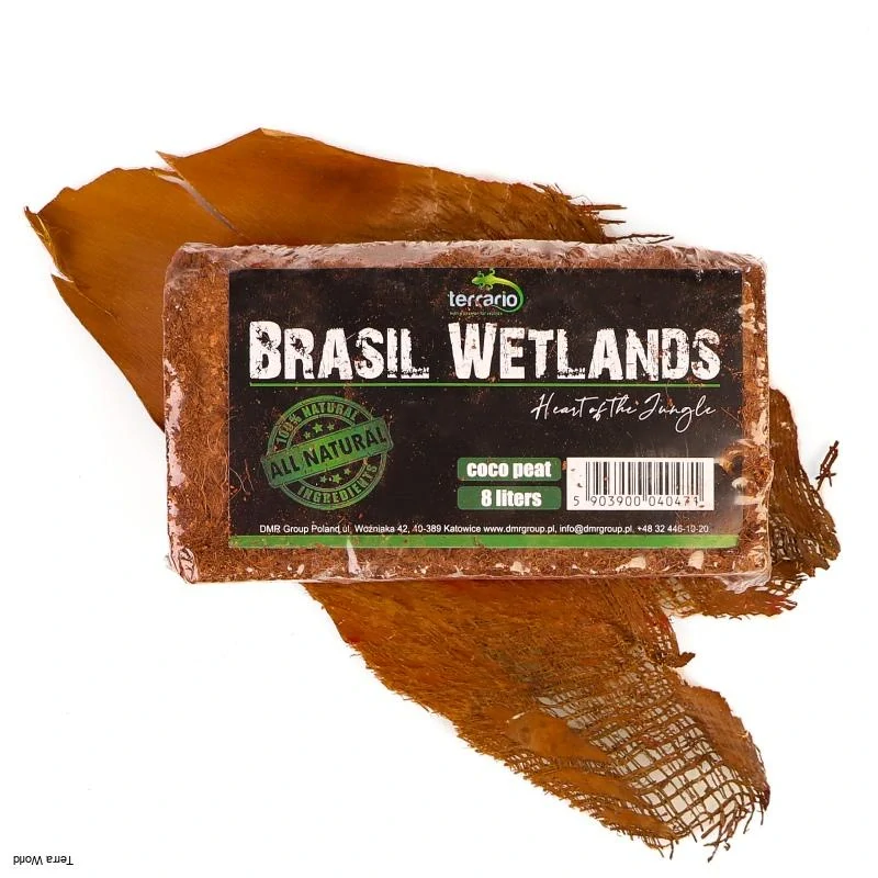 Terrario Brasil Wetlands 8l 650g - jemný substrát z kokosových vlákien
