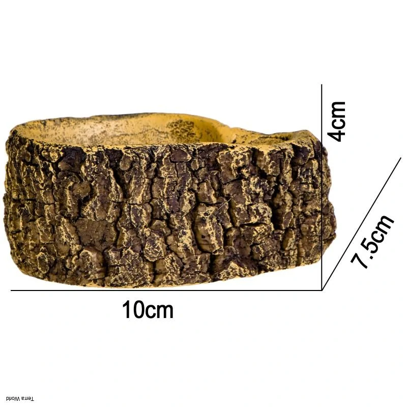 Terrario Bark Bowl – Miska do terária 10x7,5x4 cm
