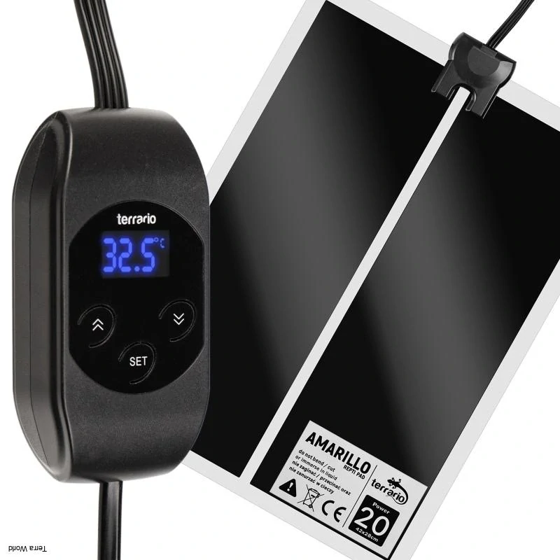 Terrario Amarillo- vykurovacia podložka do terária s elektronickým termostatom 14W