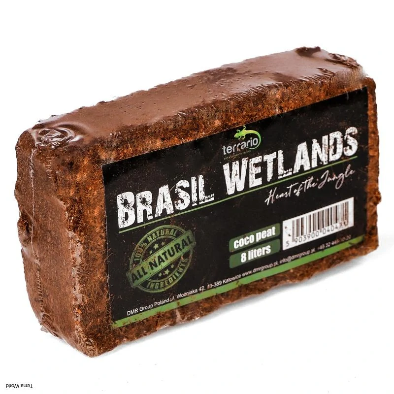 Terrario Brasil Wetlands 8l 650g - jemný substrát z kokosových vlákien