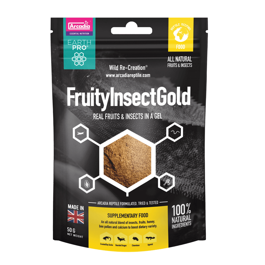 Arcadia EarthPro FruityInsectGold 50g – Obrázok 5