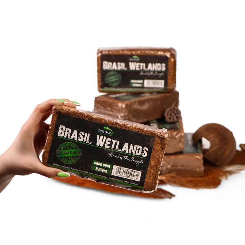 Terrario Brasil Wetlands 8l 650g - jemný substrát z kokosových vlákien – Obrázok 7