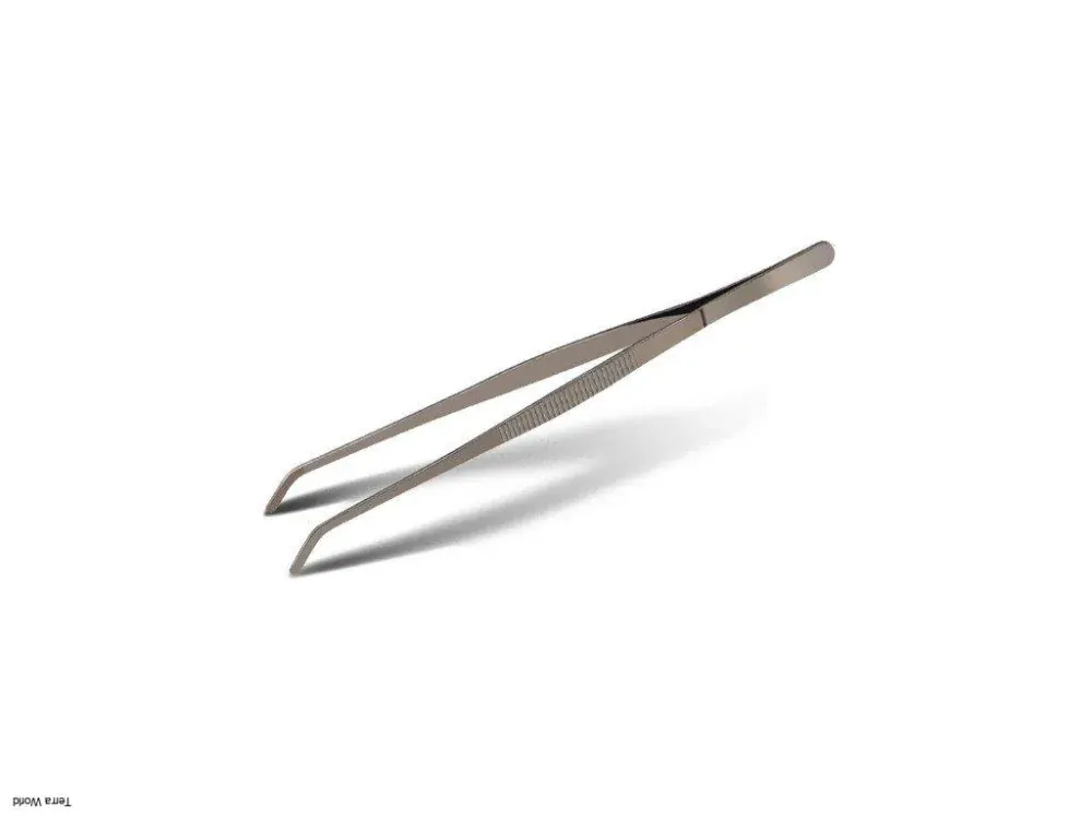 Pinzeta ohnutá 30 cm