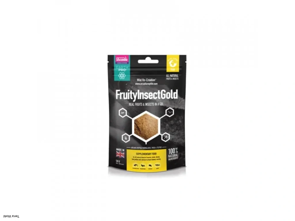 Arcadia EarthPro FruityInsectGold 50g – Obrázok 2