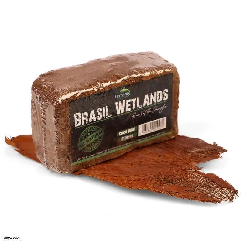 Terrario Brasil Wetlands 8l 650g - jemný substrát z kokosových vlákien – Obrázok 3